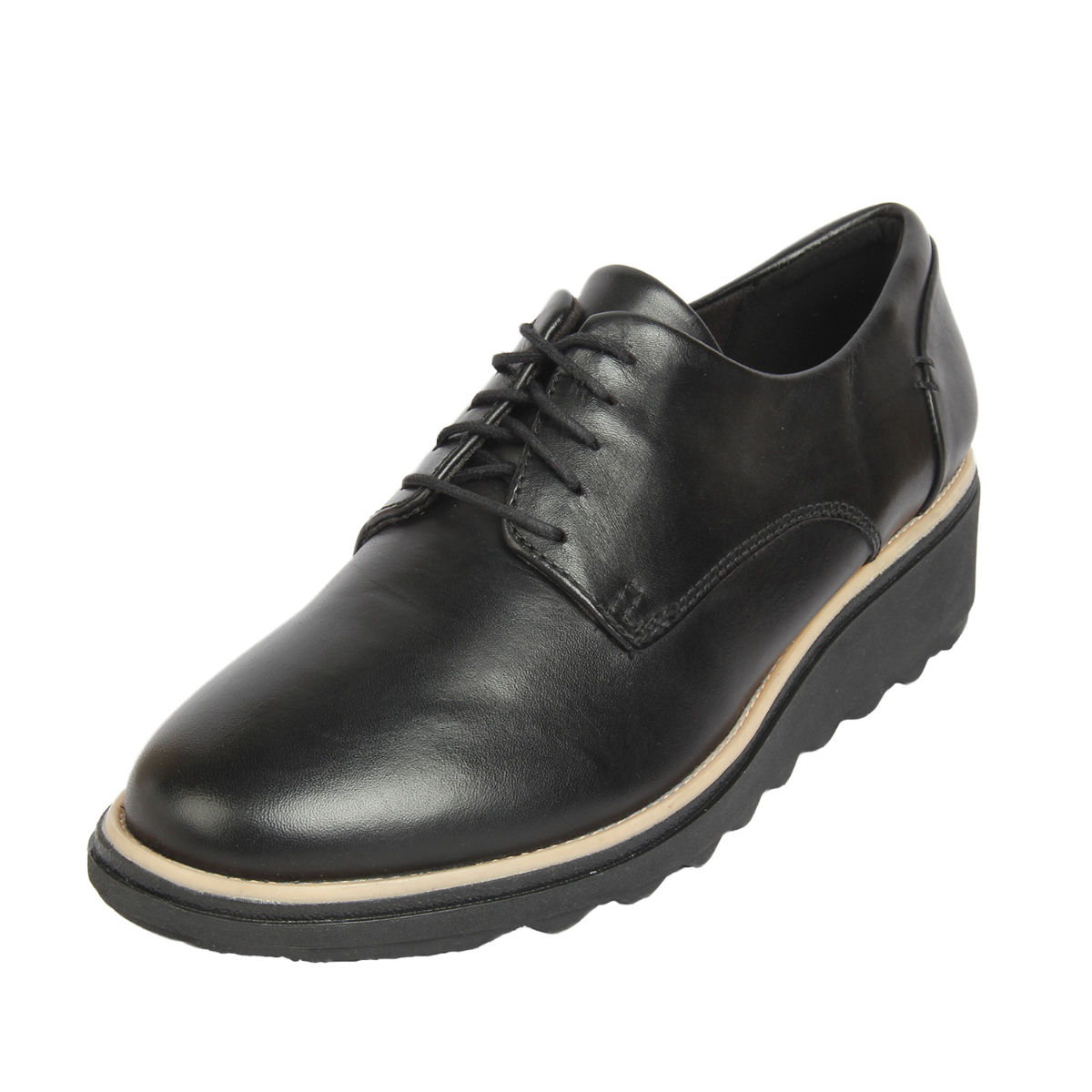 clarks sharon noel black leather