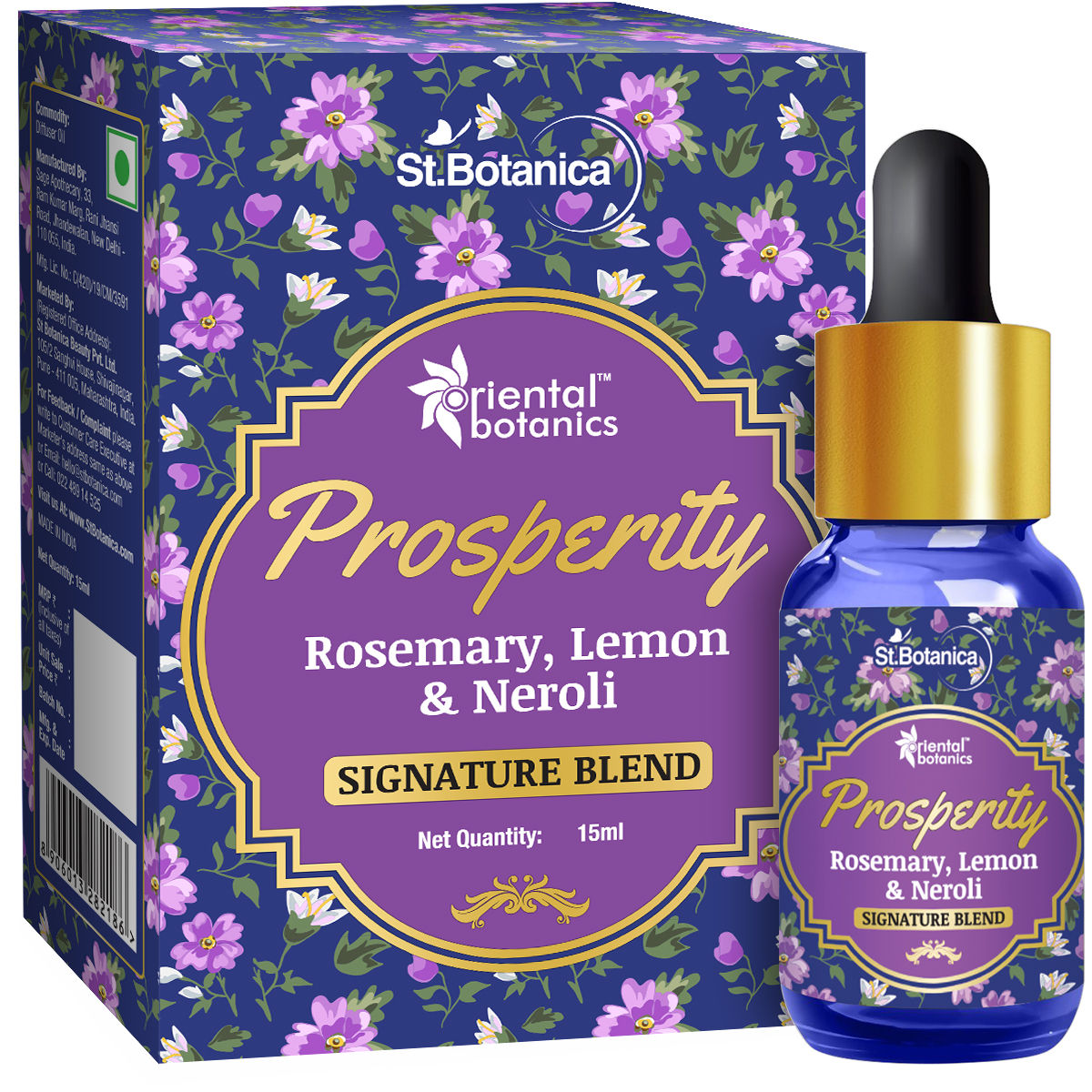 Oriental Botanics Prosperity Aroma Therapy Diffuser Oil