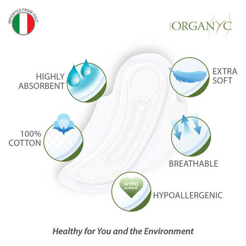 Buy Organyc Folded Pantyliners + 1 Light Flow - Pack of 24 Online