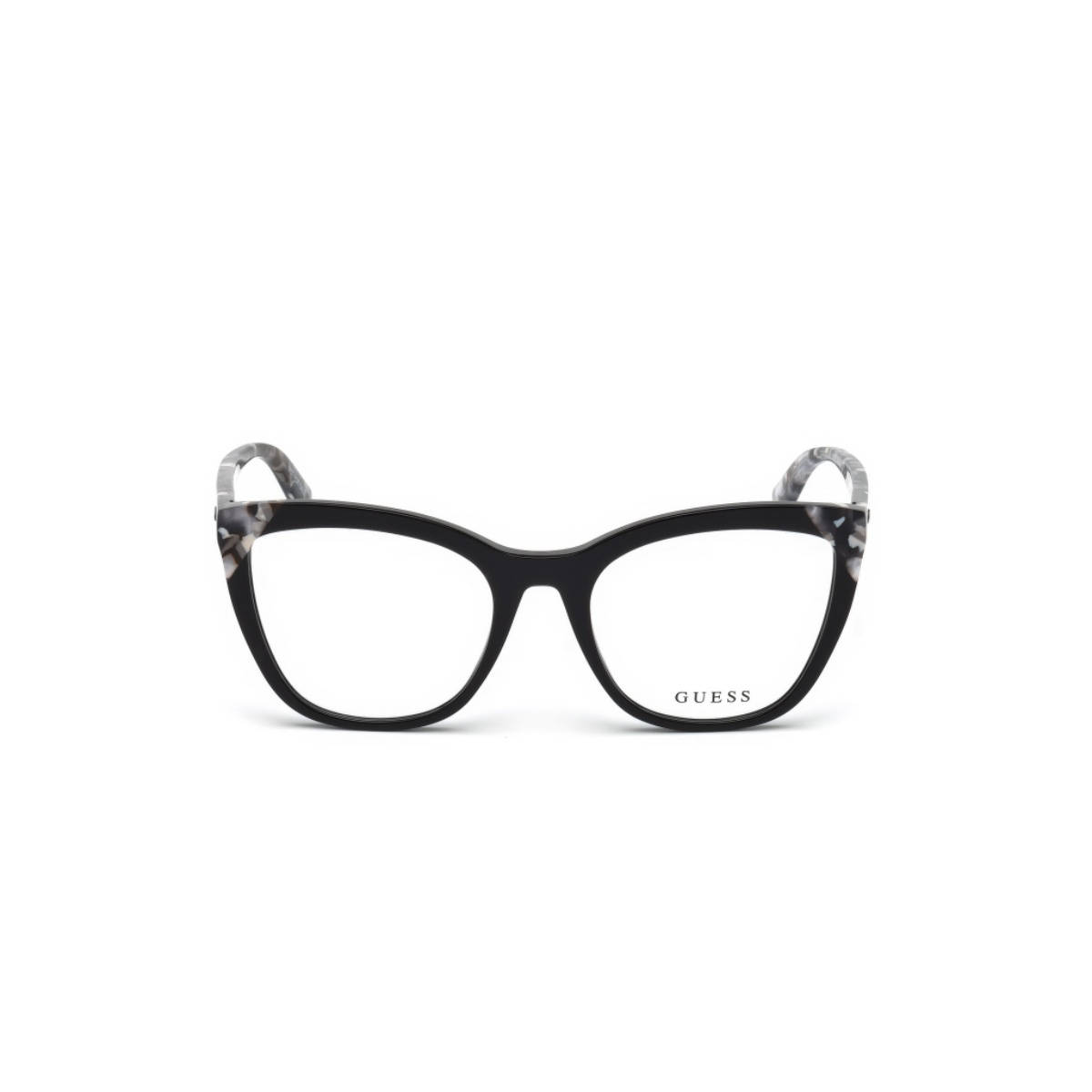 Guess Women Black Acetate Cat Eye Eyewear Frame GU267451001FR (51)