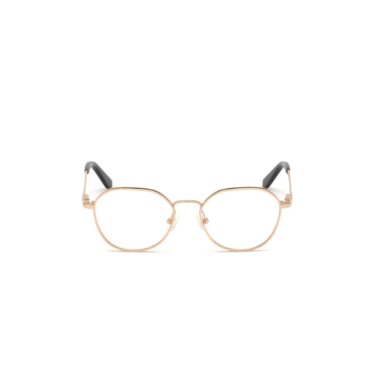 Guess Women Gold Metal Irregular Eyewear Frame GU272449028FR (49)