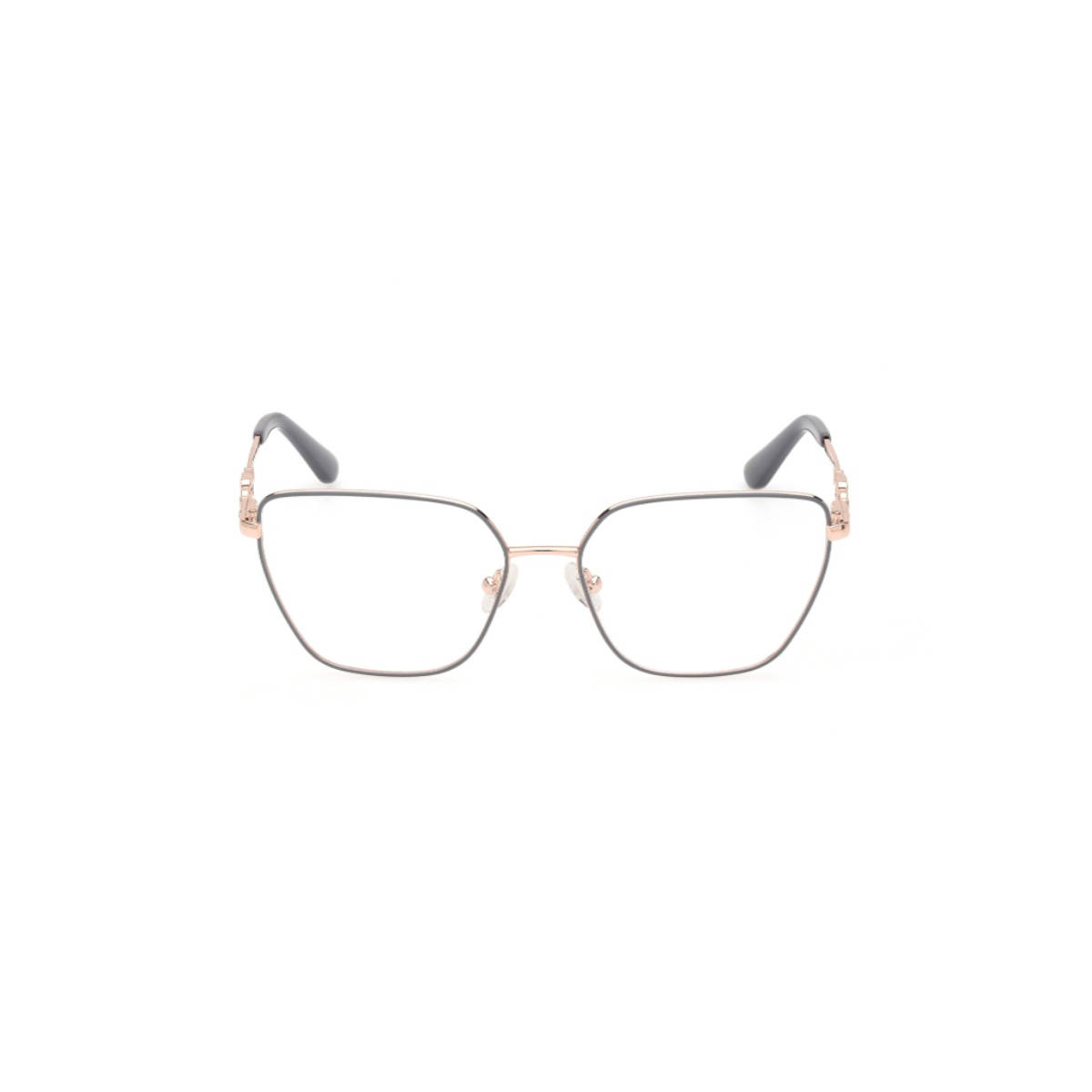 Guess Women Grey Metal Square Eyewear Frame GU295253020FR (53)