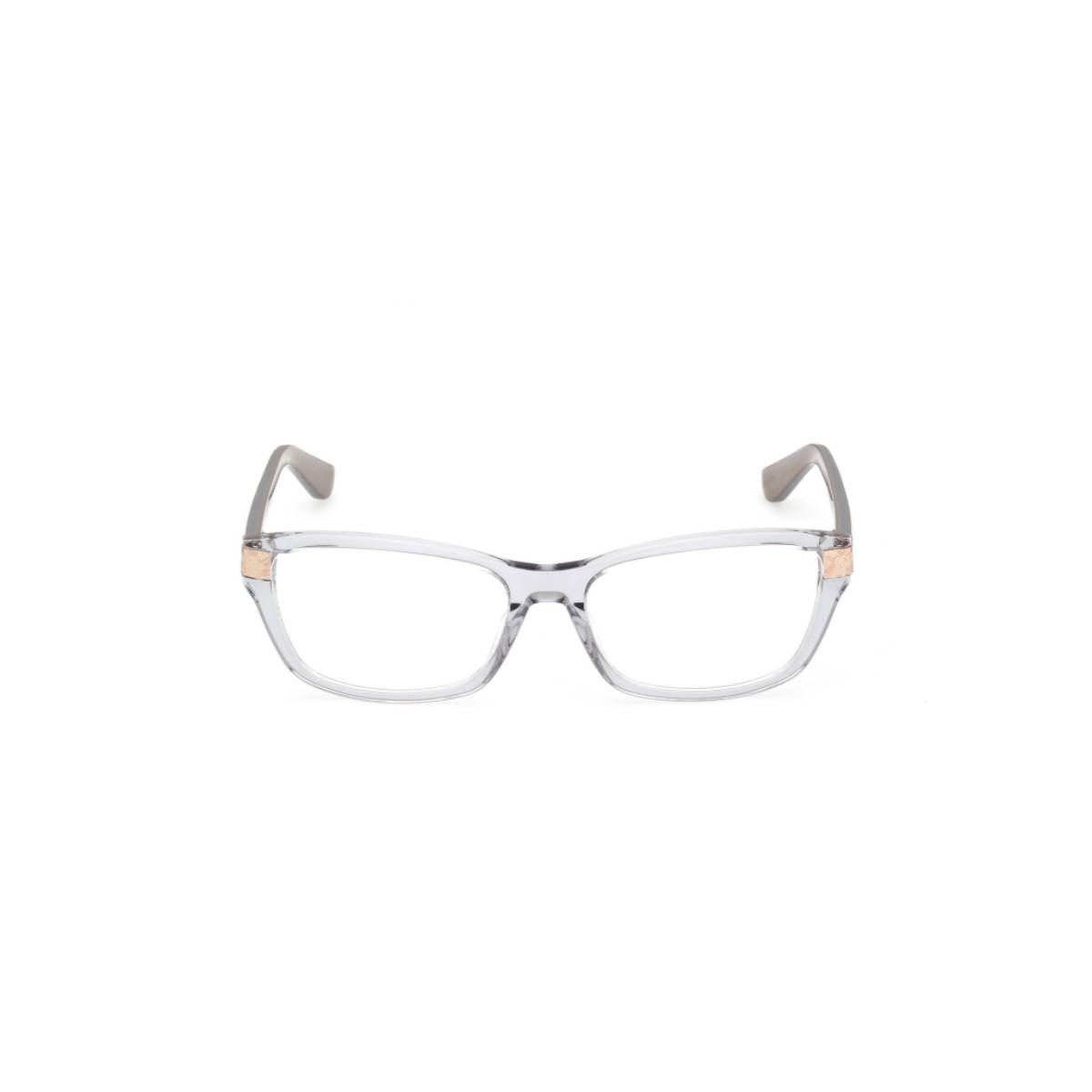 Guess Women Grey Acetate Rectangle Eyewear Frame GU295654020FR (54)
