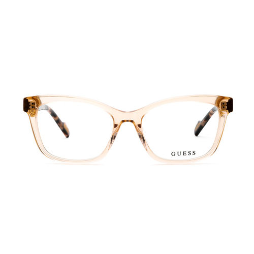 Guess Women Brown Acetate Square Eyewear Frame GU5021253057FR (53)
