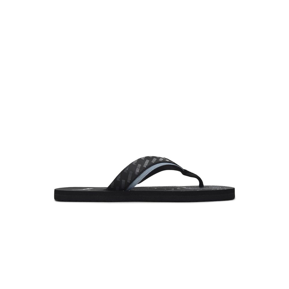 puma one 8 flip flops black