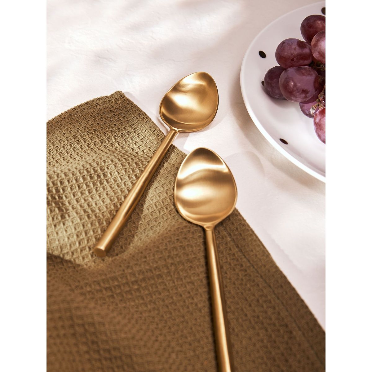 Buy The Label Life Gold Dessert Spoon Set Online