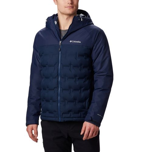 Buy Blue Grand Trek Ii Down Hooded Jacket for Men Online at