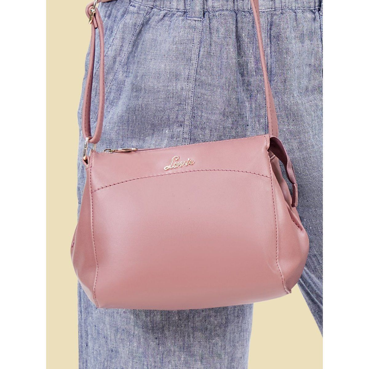 Buy Lavie Cetan Stiff Sling Bag For Women Pink Online