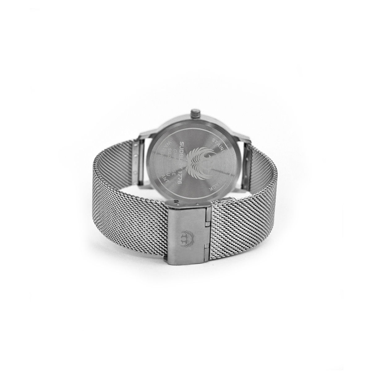 SUDBURY 1776 Marlborough Sl45slgry Grey Dial Dualtime Watch For Men