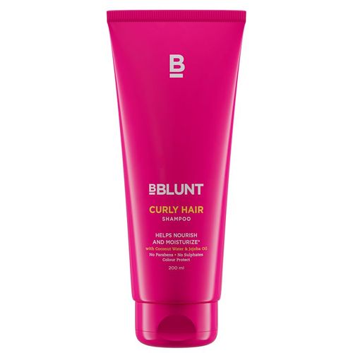 Bblunt Curly Hair Shampoo Sulphate Free Curl Shampoo Buy Bblunt Curly Hair Shampoo Sulphate Free Curl Shampoo Online At Best Price In India Nykaa Curly hair is fragile and more prone to breakage and snagging. bblunt curly hair shampoo sulphate free curl shampoo