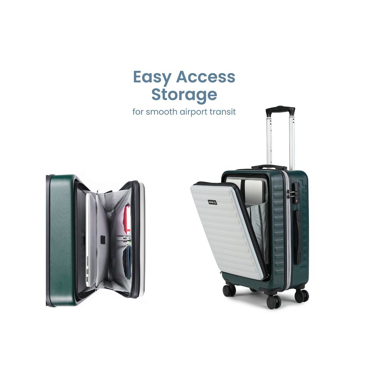 Buy Assembly Hardbody Set Of 2 Luggage Medium Check-In 24 Inch And ...