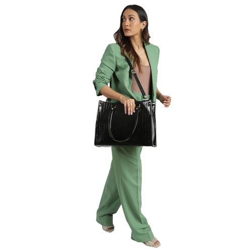 MINI WESST Women's Black Tote Bag At Nykaa Fashion - Your Online Shopping Store