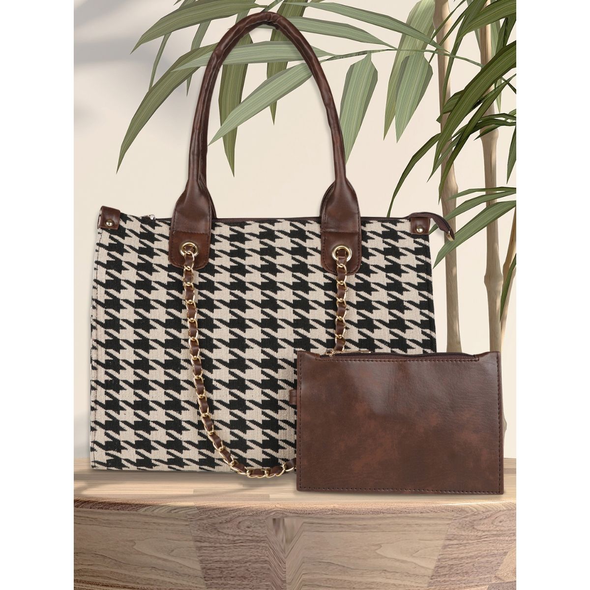 Essentials  Dark Brown Tote Bag for Women  FINAL SALE  Hamelin
