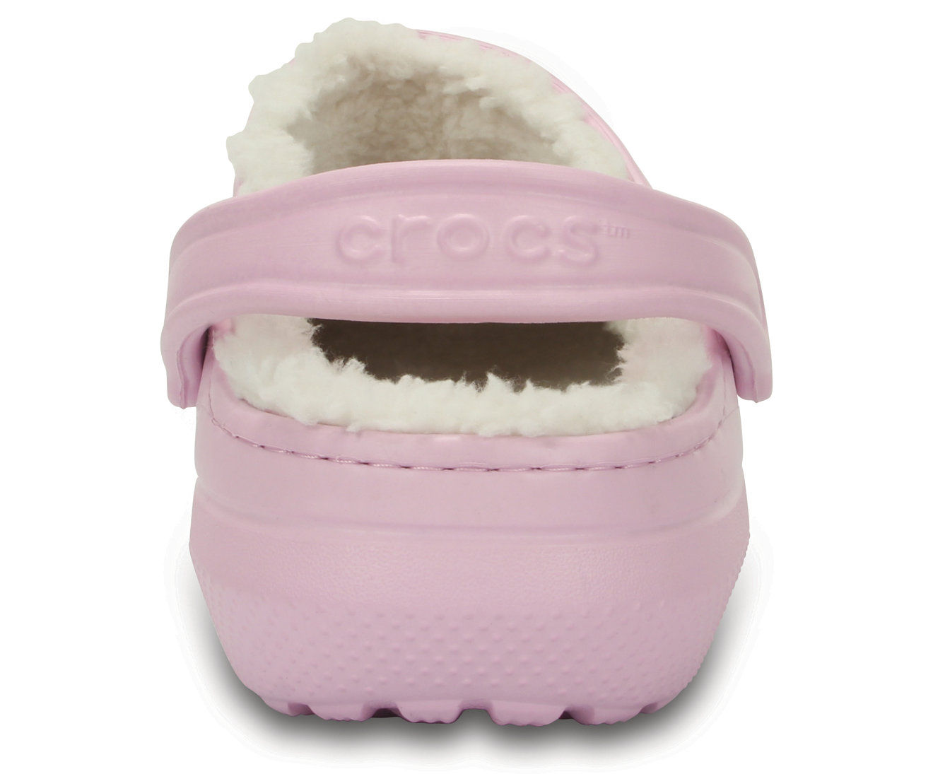 Ballerina pink fuzzy online crocs