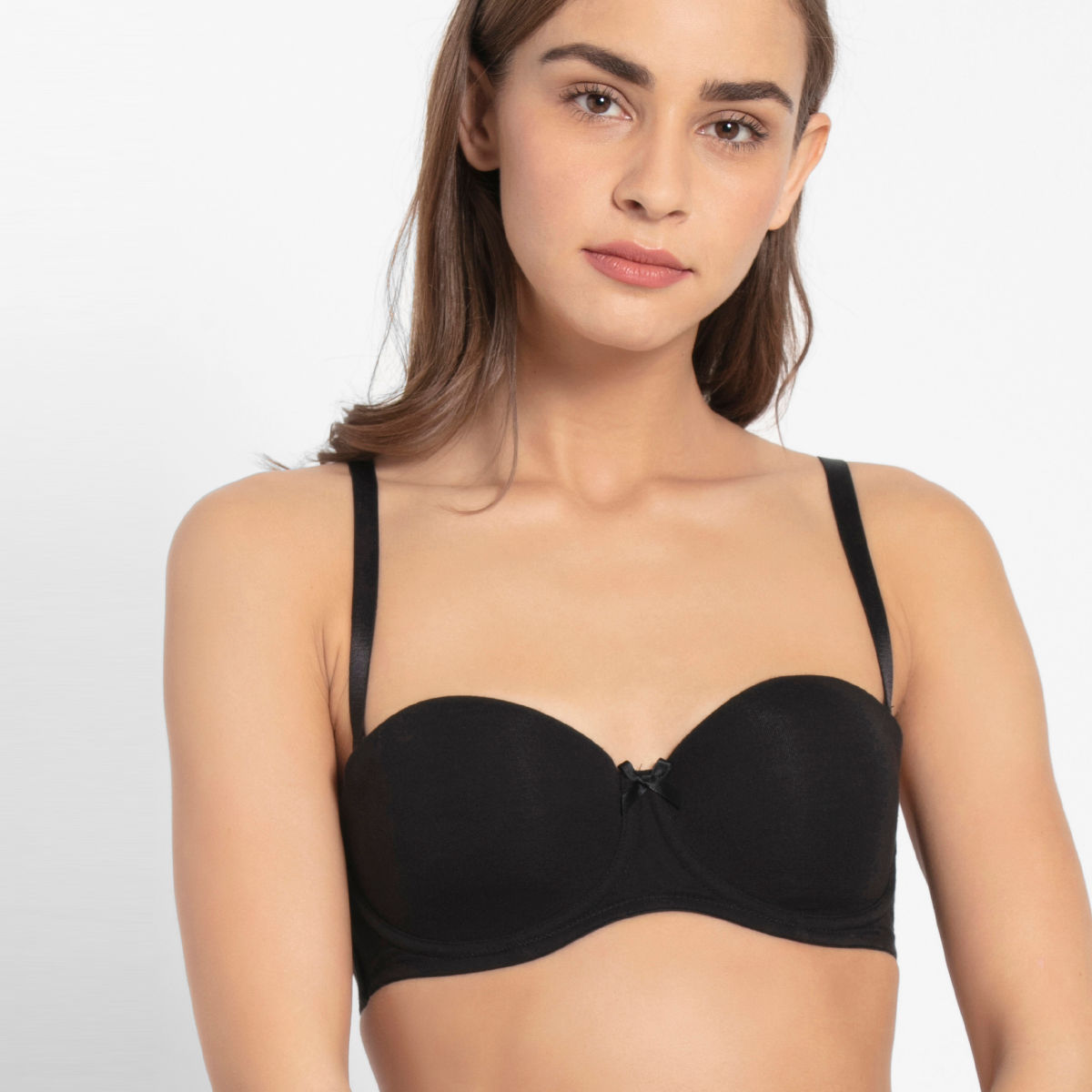 Buy Jockey Black T-Shirt Bra Style Number-FE52 Online