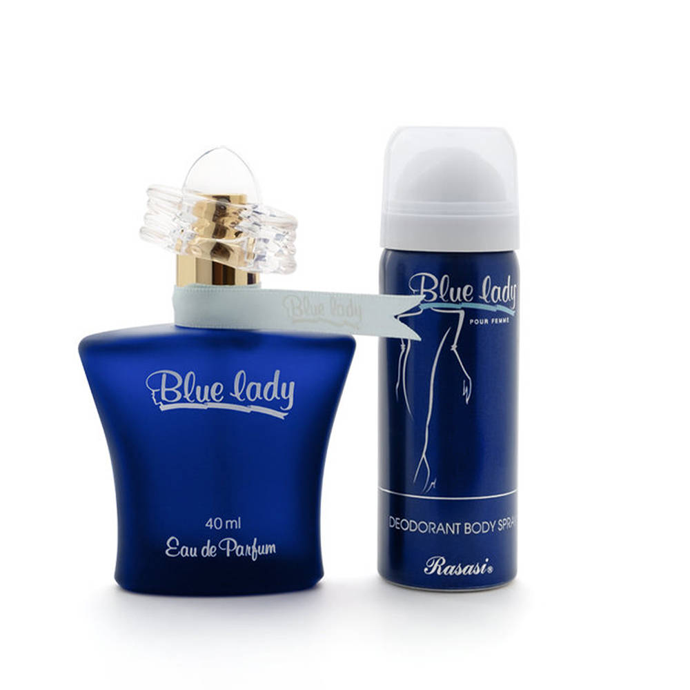 Rasasi Blue Lady With Deo Eau De Parfum Spray