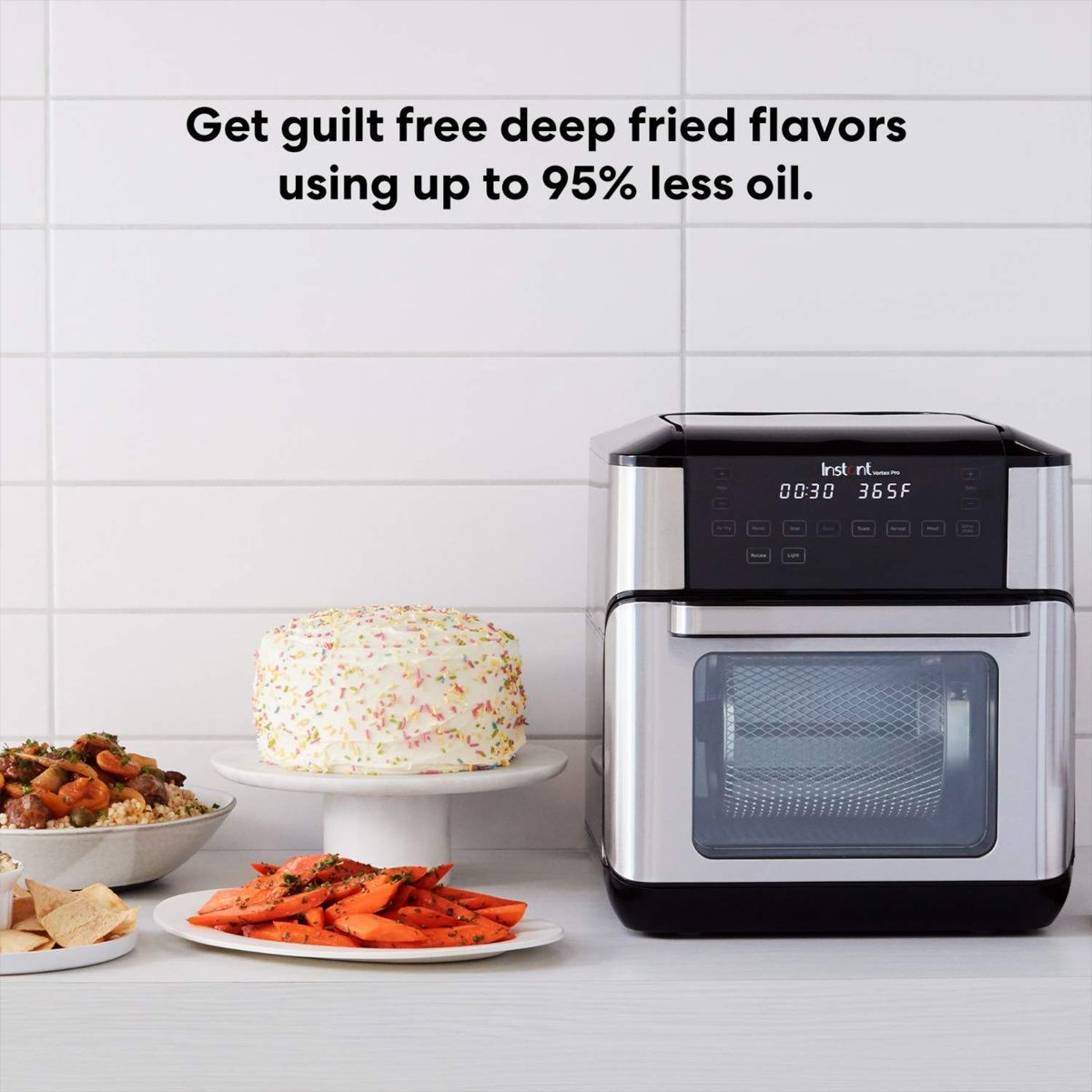 Instant pot 10qt vortex best sale plus air fryer oven