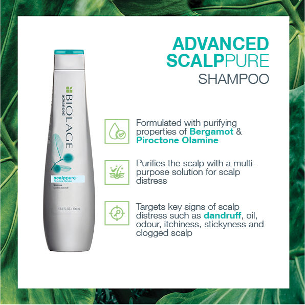 Matrix Biolage Scalppure Shampoo,conditioner & Serum, Antidandruff