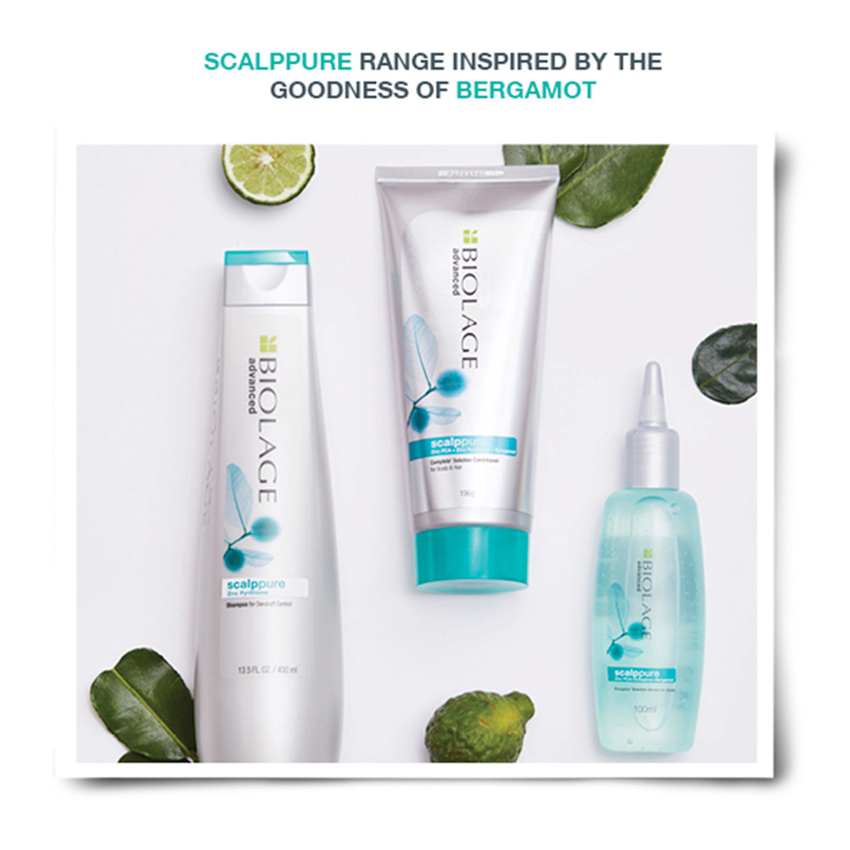 Matrix Biolage Scalppure Shampoo,conditioner & Serum, Antidandruff