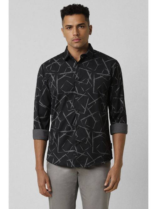 Van Heusen Party Wear For Mens Shirts Van Heusen Men Black
