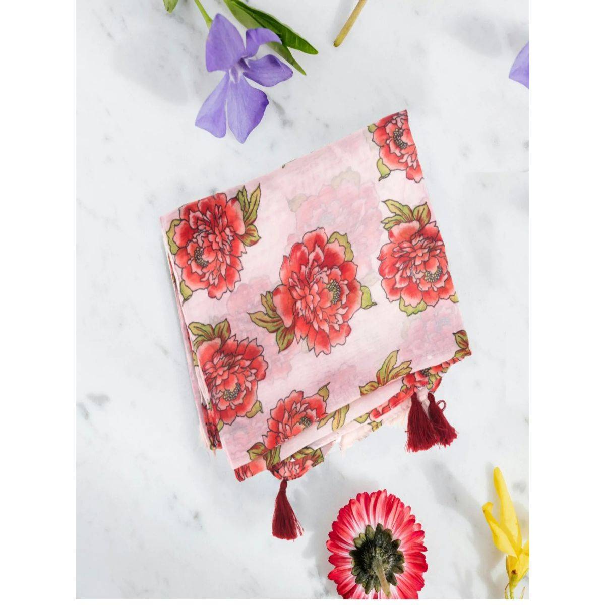 Jewelz Eye Catching Chiffon Printed Stole