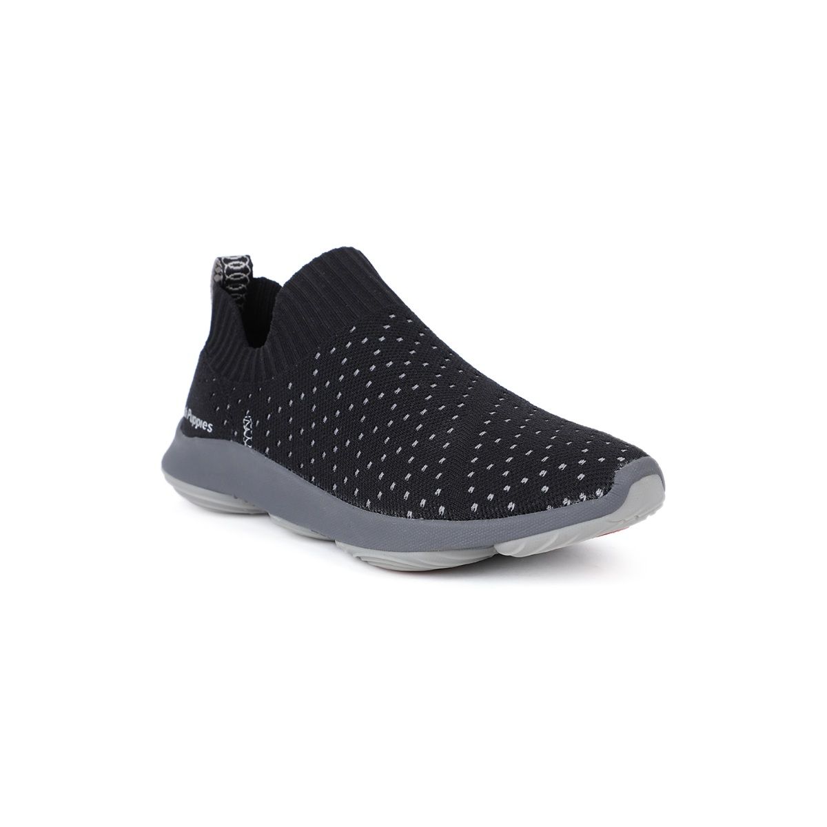 Buy Hush Puppies Textured Black Casual Shoes Online