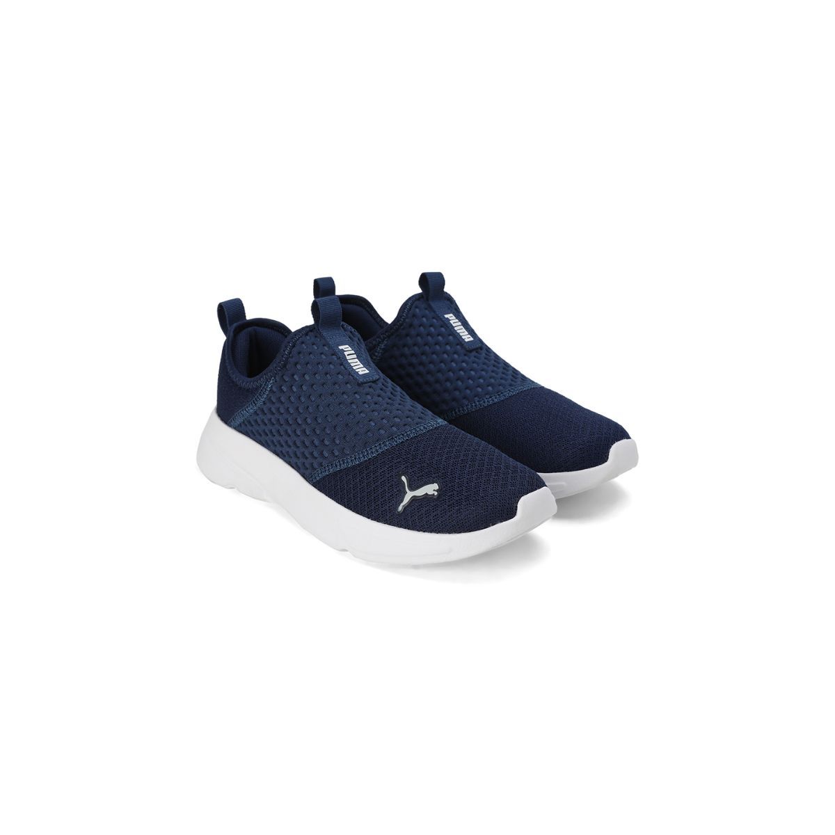 Puma Melanite Slip On JR Unisex Blue Sneakers: Buy Puma Melanite Slip ...