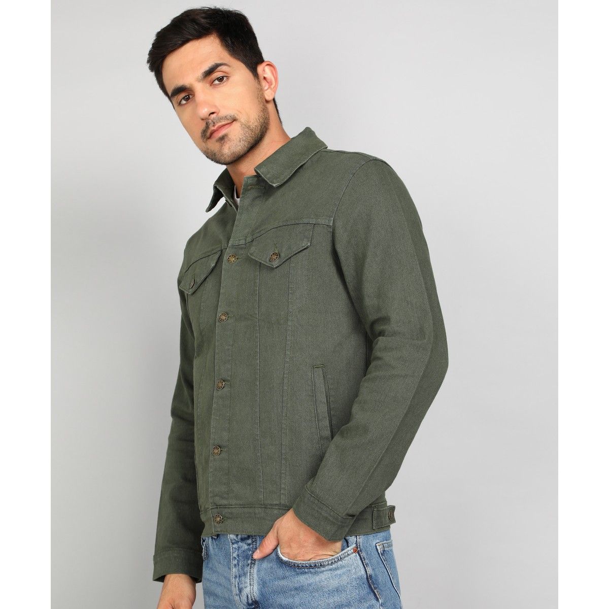 Buy Highlander Light Olive Tailored Jacket for Men Online at Rs.1319 - Ketch
