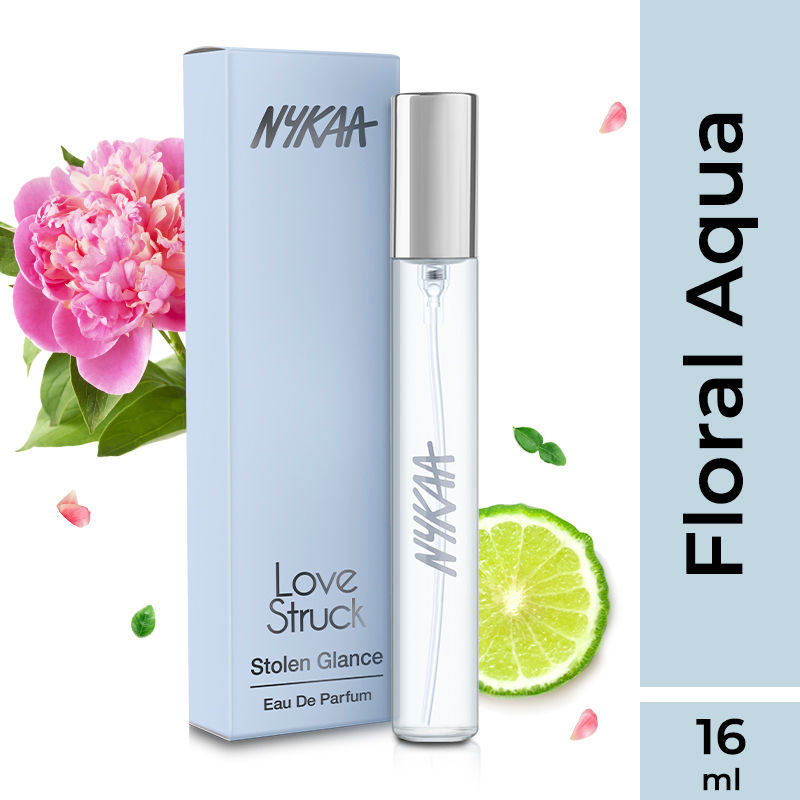 Nykaa Love Struck Stolen Glance Long Lasting Mini Floral Fresh Mini Travel Size Perfume for Women