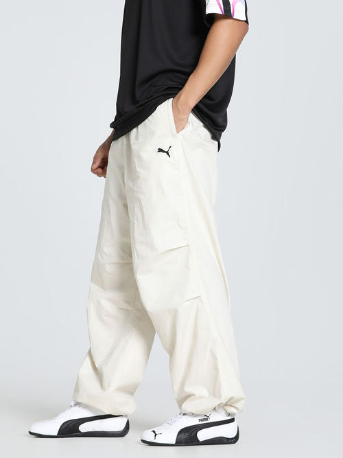 Puma Oversized Unisex White Trackpant