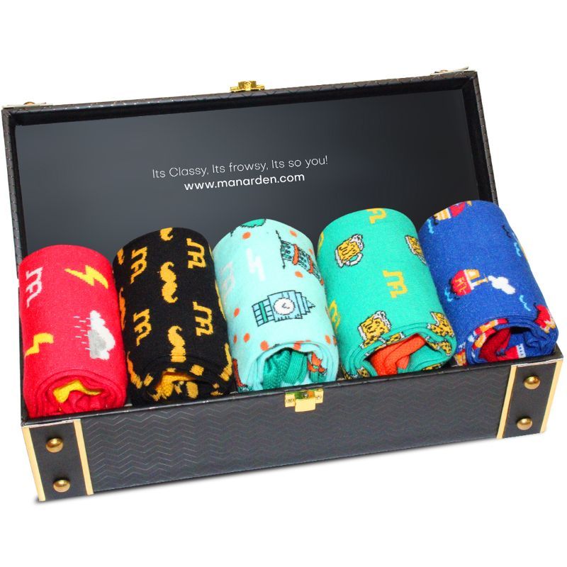 Man Arden The Hunky Hale Collection Designer Edition Men Socks Gift Box