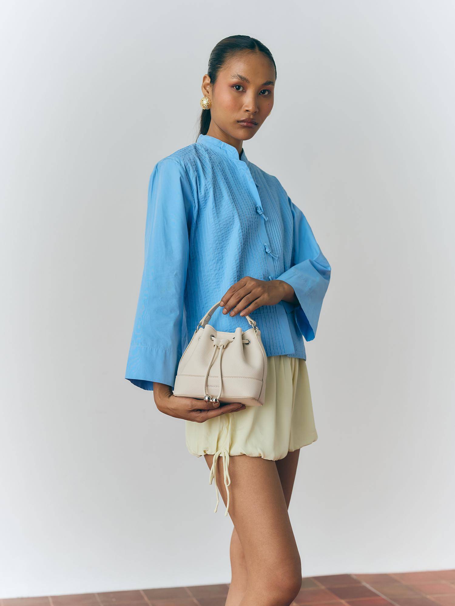 MIRAGGIO Nikki Crossbody Bag-Ivory (Small)