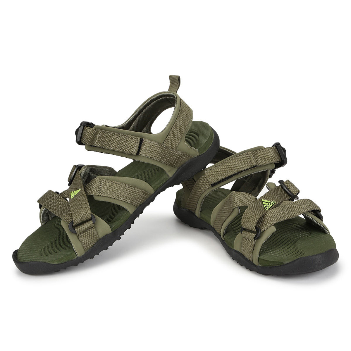 adidas NU GLADI SANDALS - Brown | adidas India