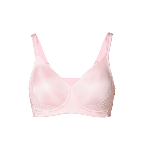 Buy Vero Moda Intimates Padded Non-Wired T-Shirt Bra - Pink Online