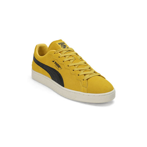 Buy Puma Suede STAPLE Unisex Yellow Sneakers Online