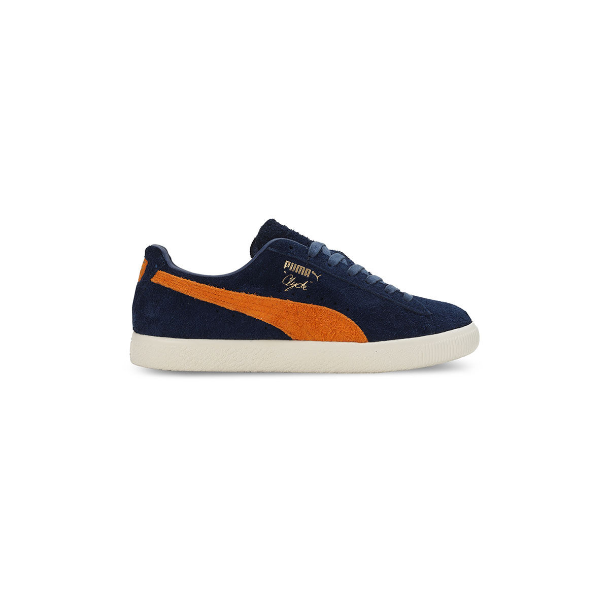 Puma clyde navy blue sale