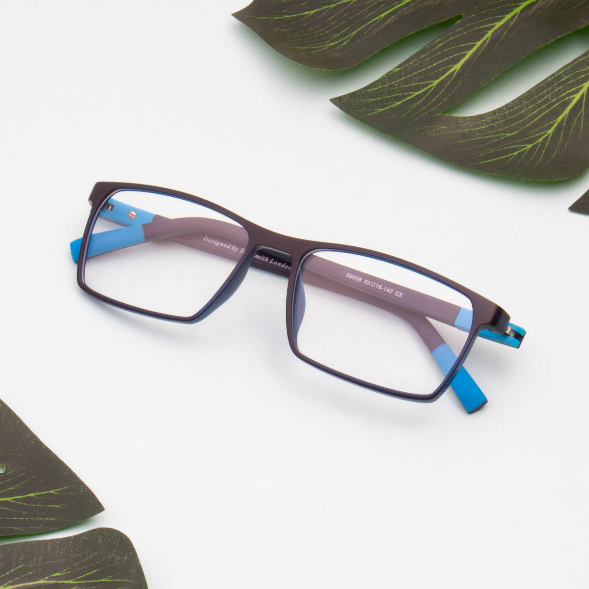 TED SMITH Unisex Full Rim Rectangle Frame