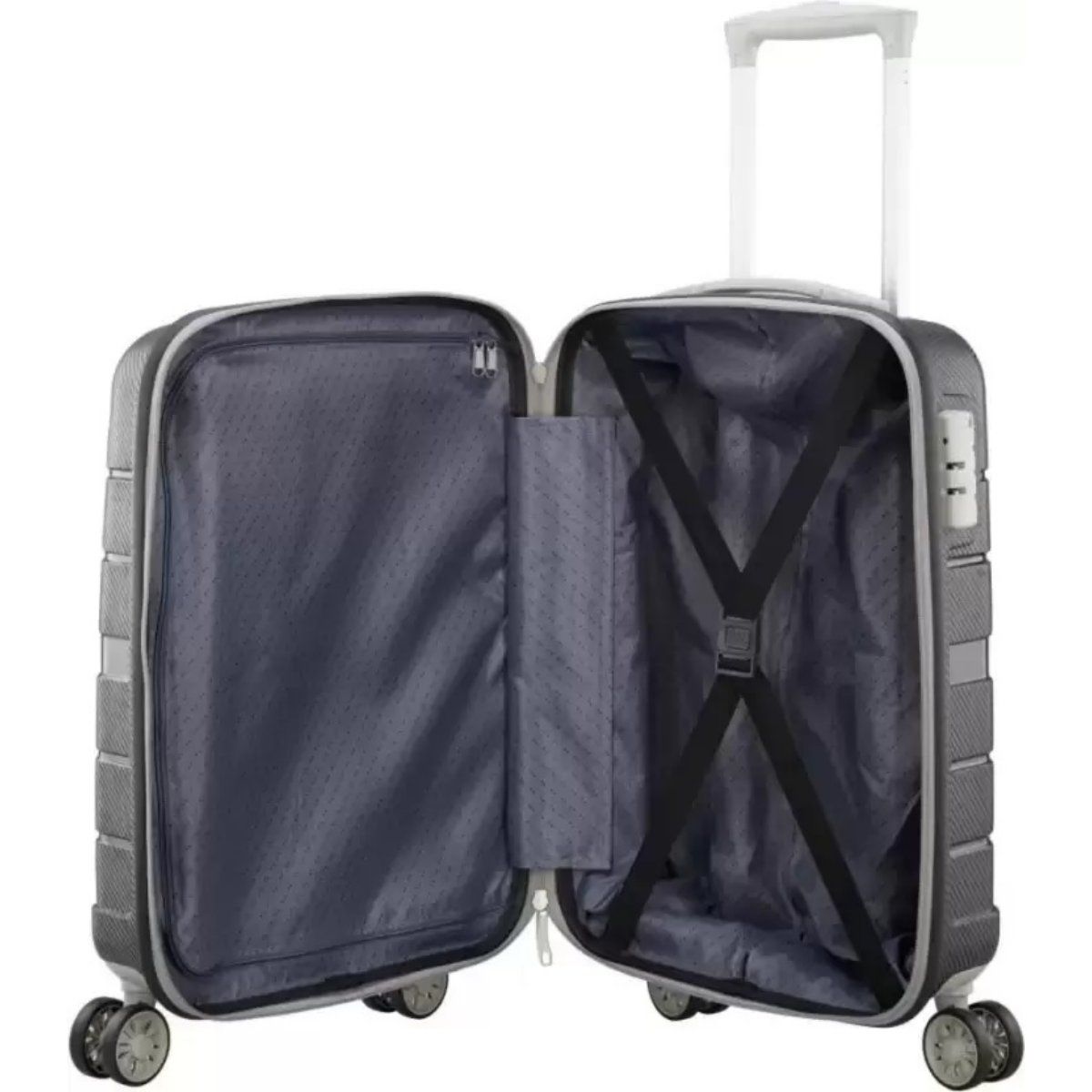 Buy VIP Voyager Pro Black Trolley Bag Pack of 3 Online
