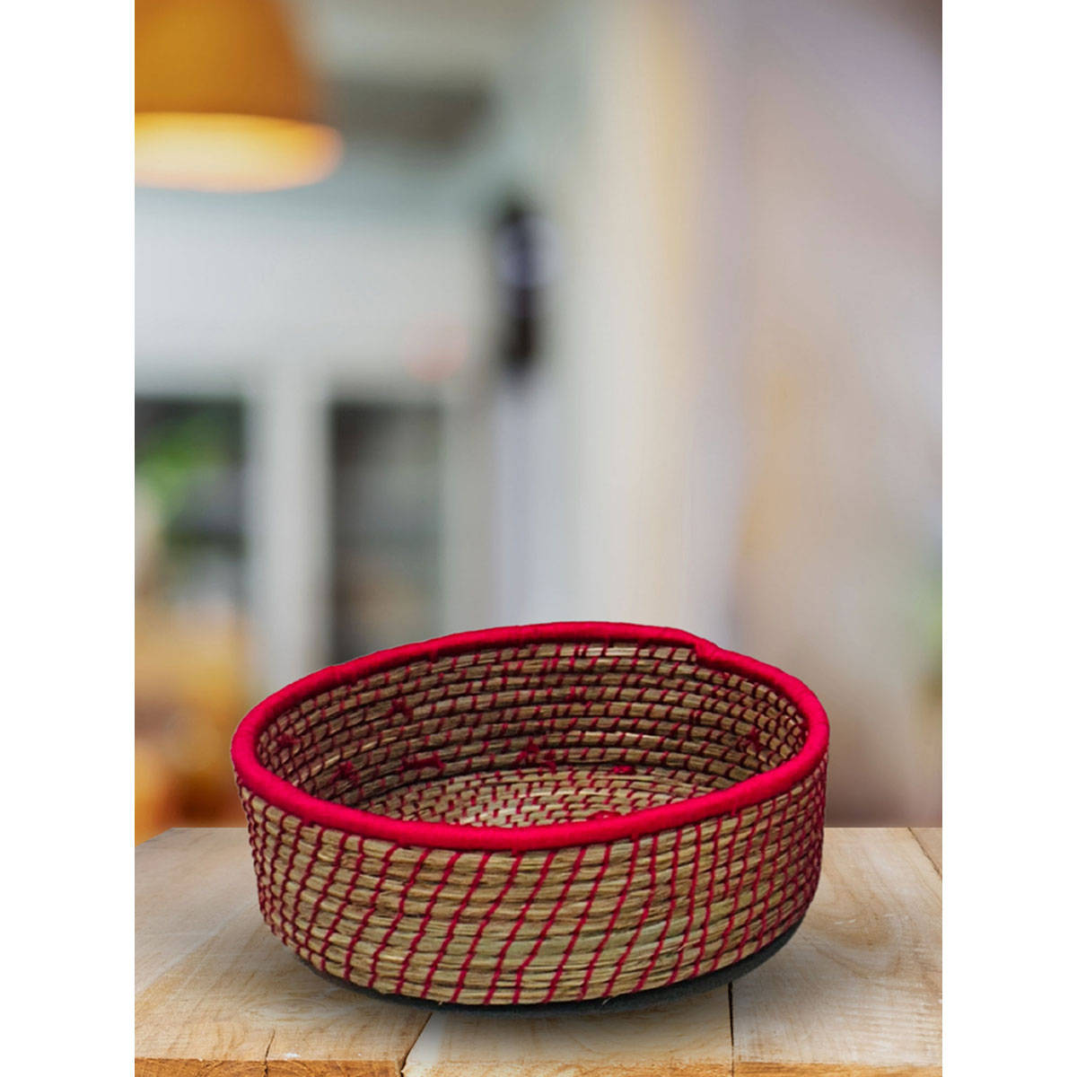 Swadeh Fuschia Flair Origin Basket Organizer