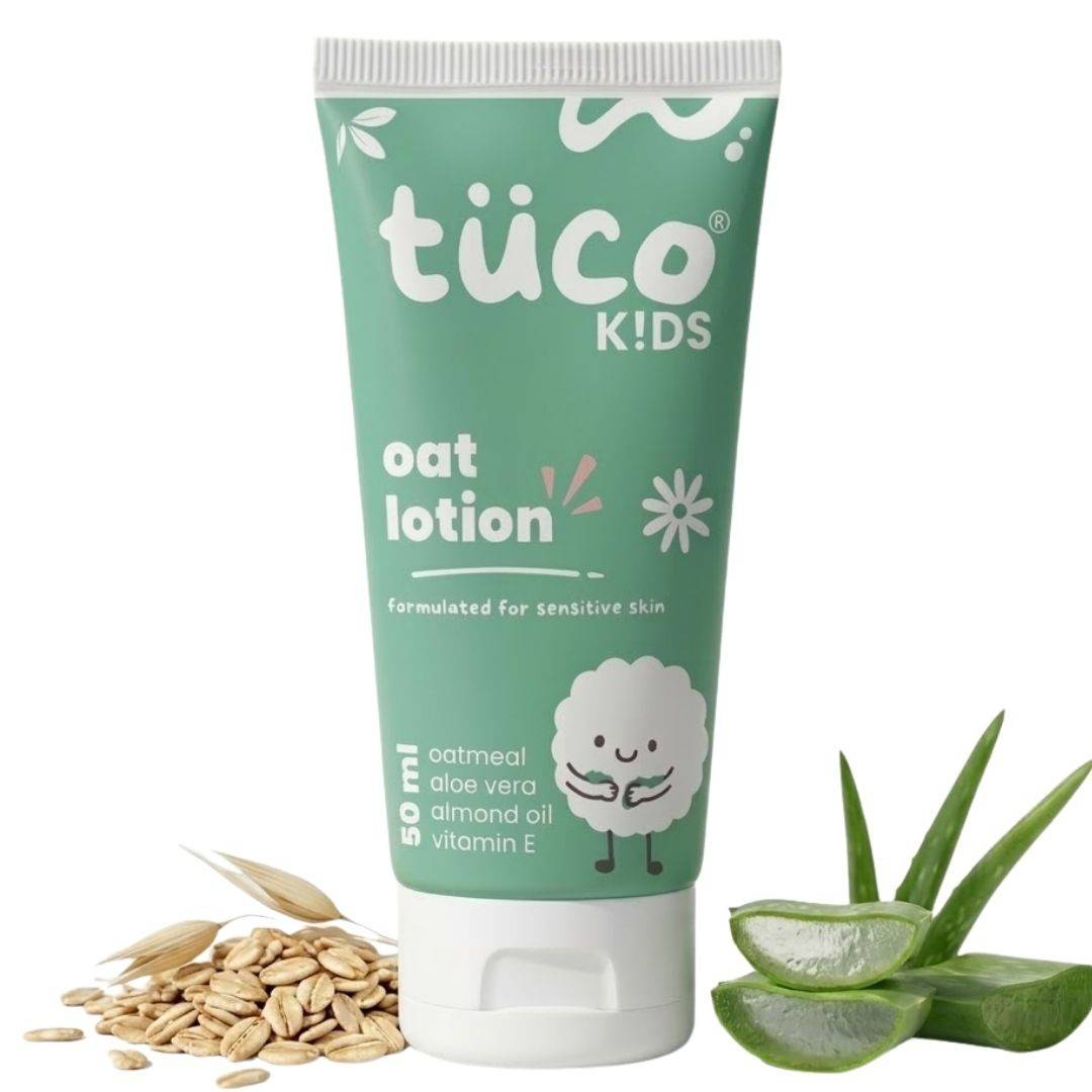 Tuco Kids Oat Body Lotion for Kids, with Almond Oil