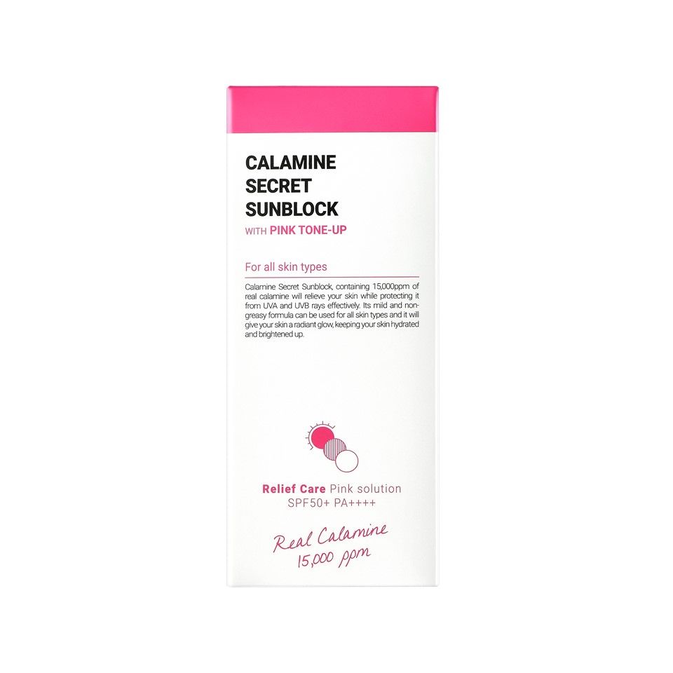 Buy K-SECRET Calamine Secret Sunblock With Pink Tone Up Online