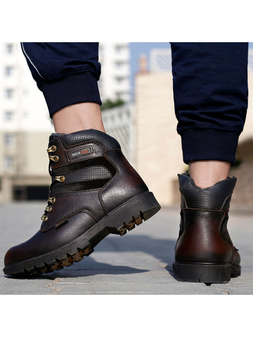 Bacca Bucci Shoes Everest Fur Lined Genuine Leather Boots Bacca