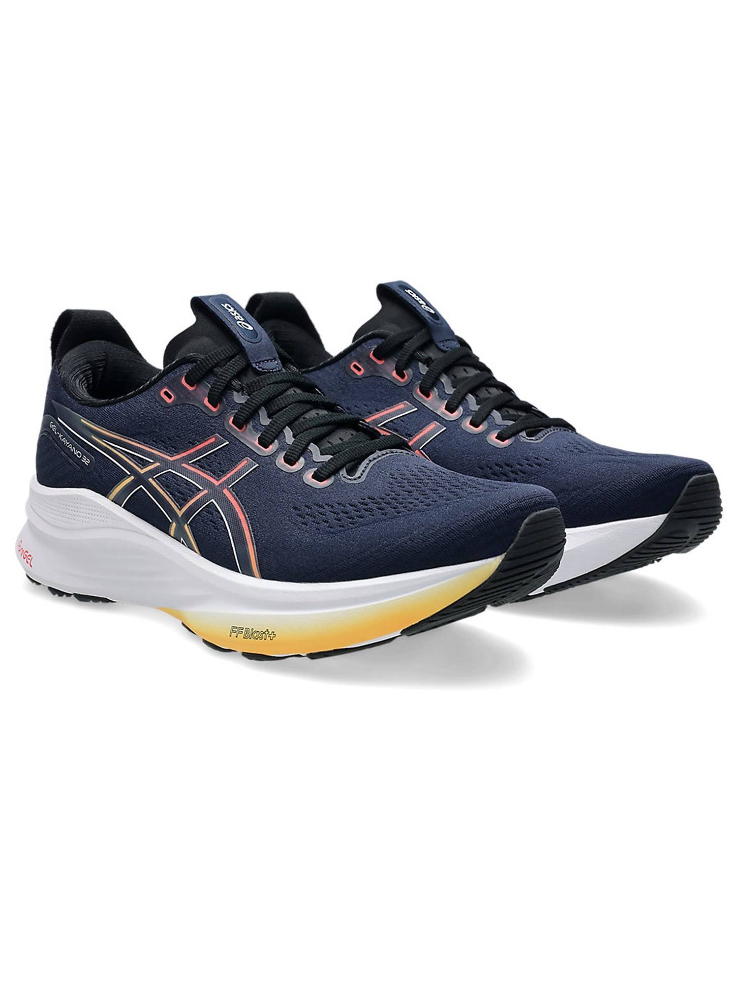 Buy ASICS Men GEL-KAYANO 32 Navy Blue Running Shoes Online