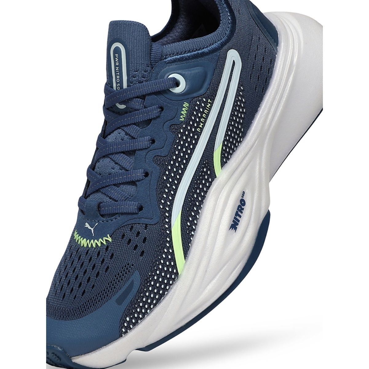Buy Puma PWR NITRO SQD 2 Women Blue Training Shoes (UK 3.5) Online