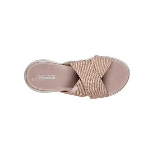 Skechers Nude On The Go 600 Glistening Slippers (UK 7)