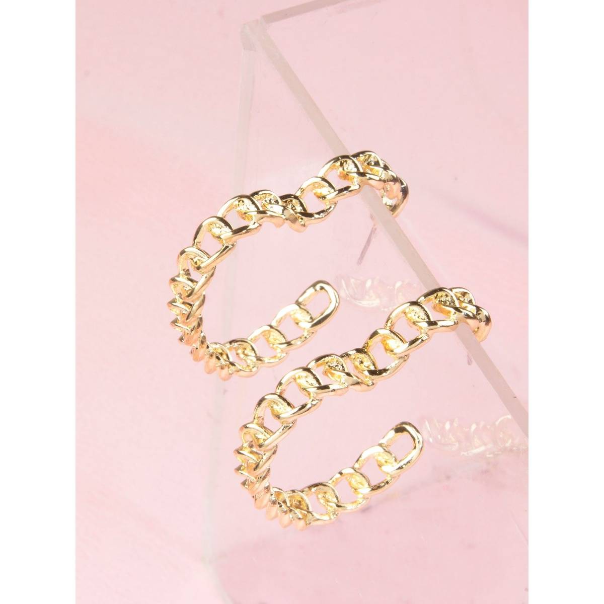 Heart Chain Loop Buy KAZO Gold Chain Heart Shaped Loops Online