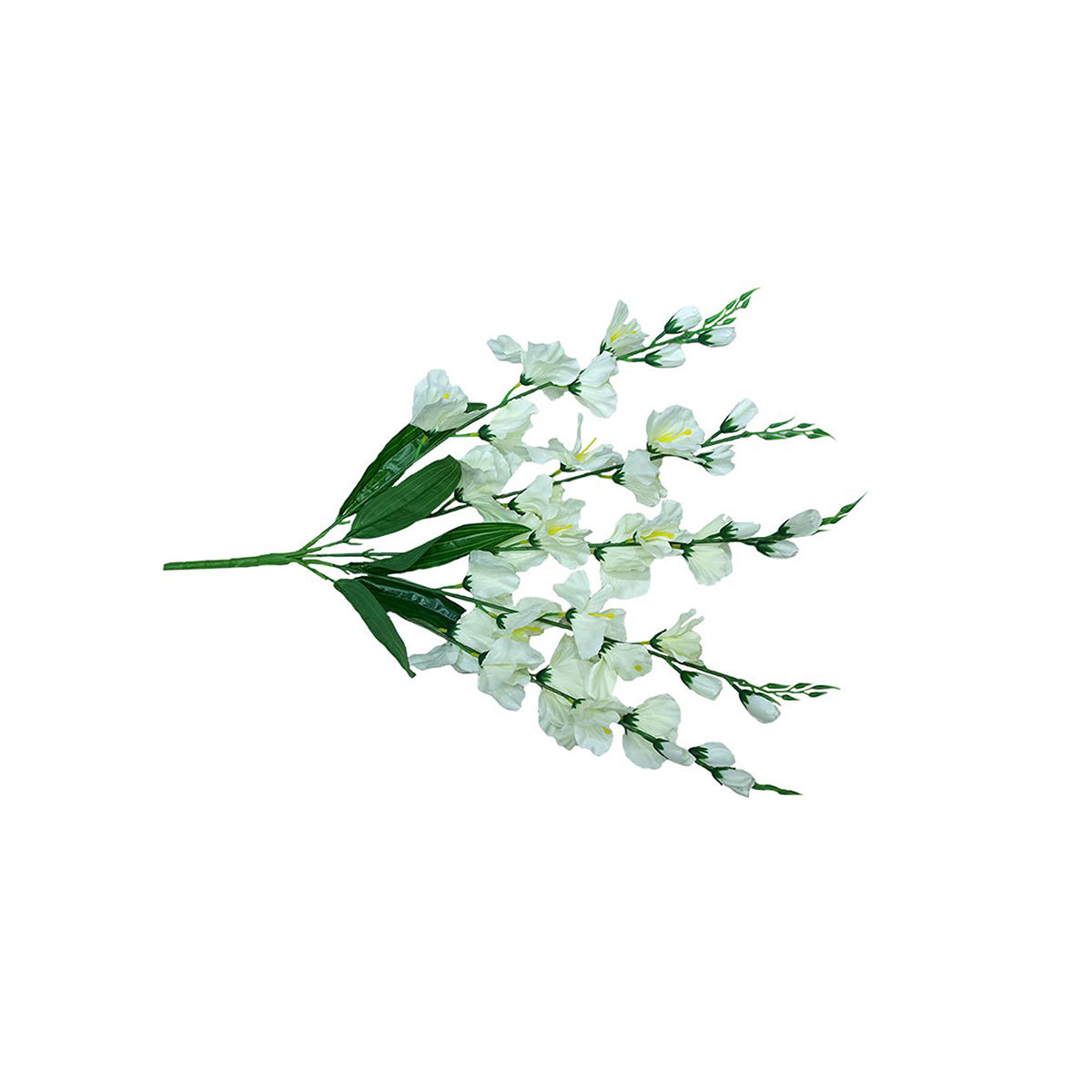 PolliNation Artificial Gladiolus Flower (Pack of 2) White Buy