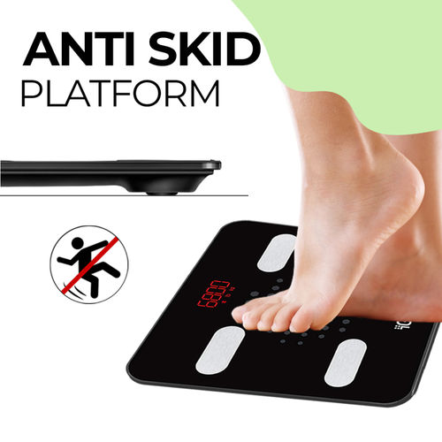 iGRiD Smart Digital Body Fat Weight Scale Black (IGBWS-864)