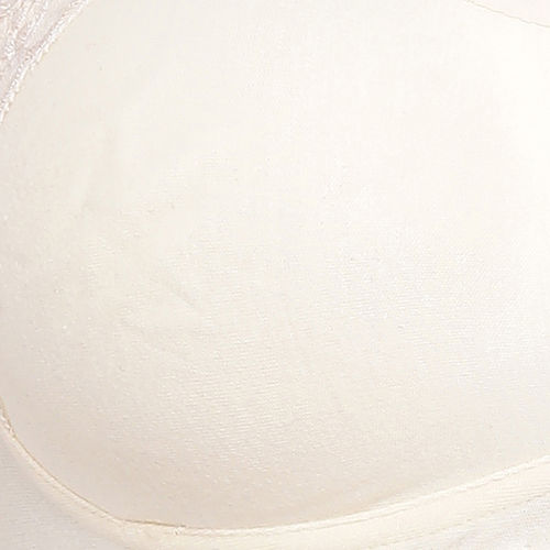 Buy Clovia Cotton Rich Non-Padded Non-Wired Bra & Low Waist Bikini Panty -  Beige Online