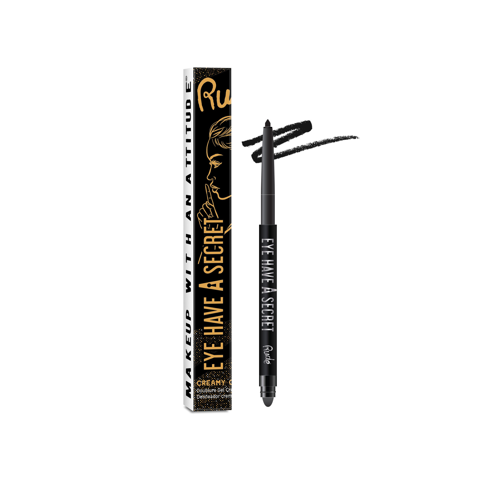 Rude Cosmetics Eye Have A Secret Creamy Gel Liner Buy Rude Cosmetics
